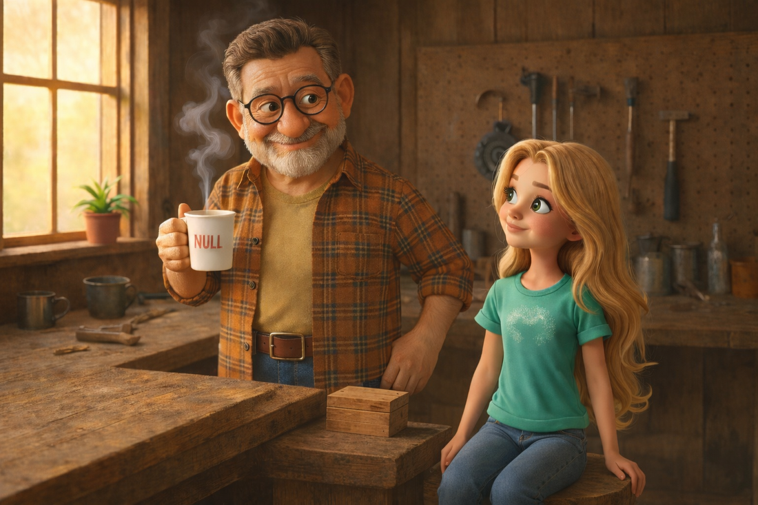 Amelia and the Quiet Truth in Papa’s Workshop