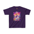 Evie “Happy Thoughts = Adventure Time!” Kids Unicorn Graphic T-Shirt | The Thought Explorers